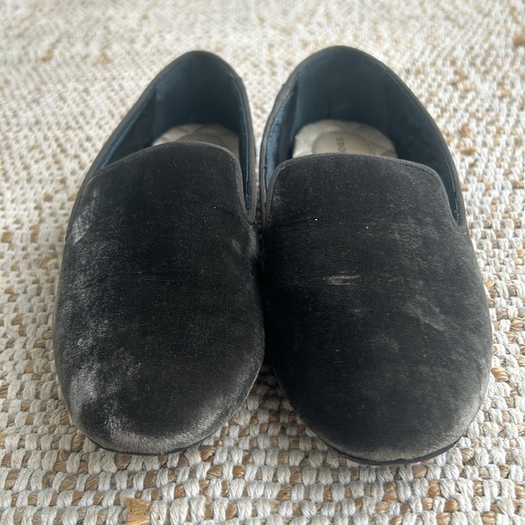 Birdies The Starling Velvet Flat Black Brown Women’s Slip On Loafers Size 7.5 - Picture 2 of 7